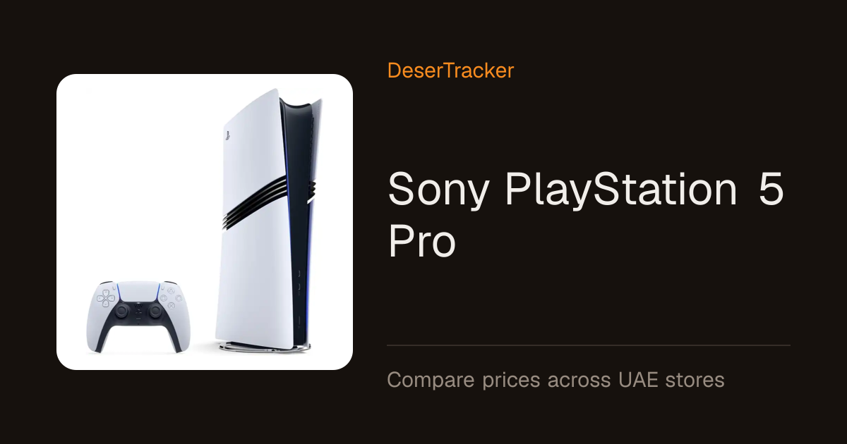 Sony PlayStation 5 Pro Price in UAE | DeserTracker